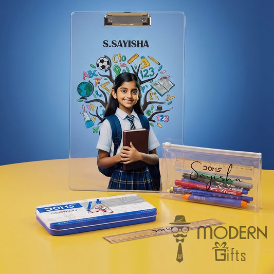 Customized school stationery combo set