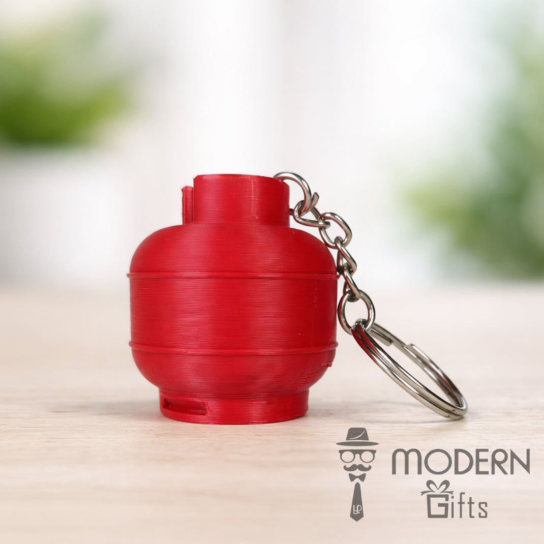 Gas Cylinder Keychain