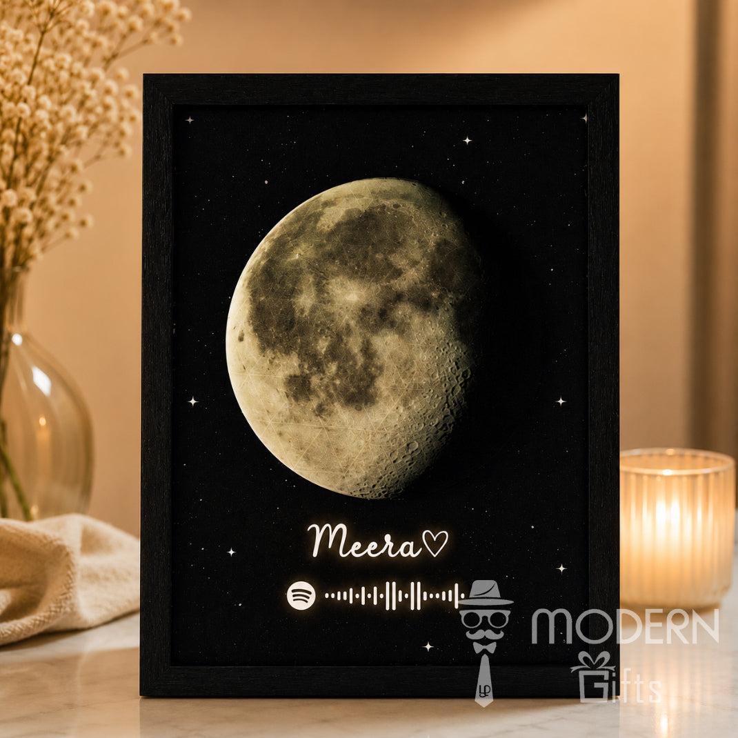 Customised Glow Moon Frame