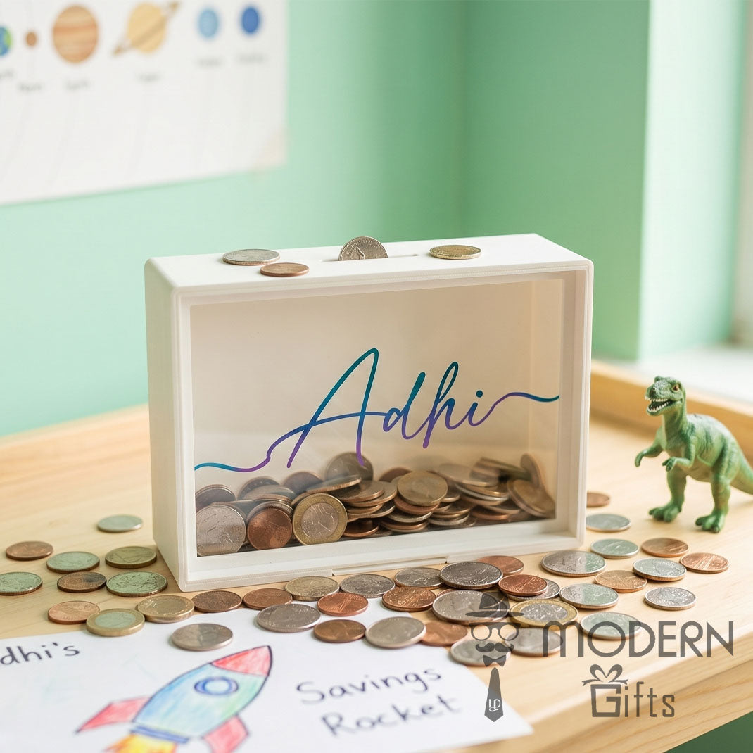 Customized Transparent Money Box