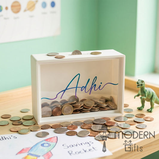 Customized Transparent Money Box