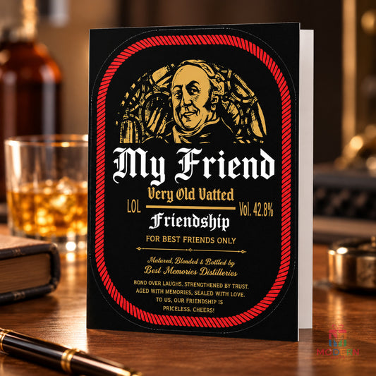 Old Friend Greeting Card