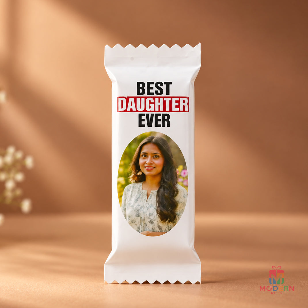 Daughter's day Customized Chocolate
