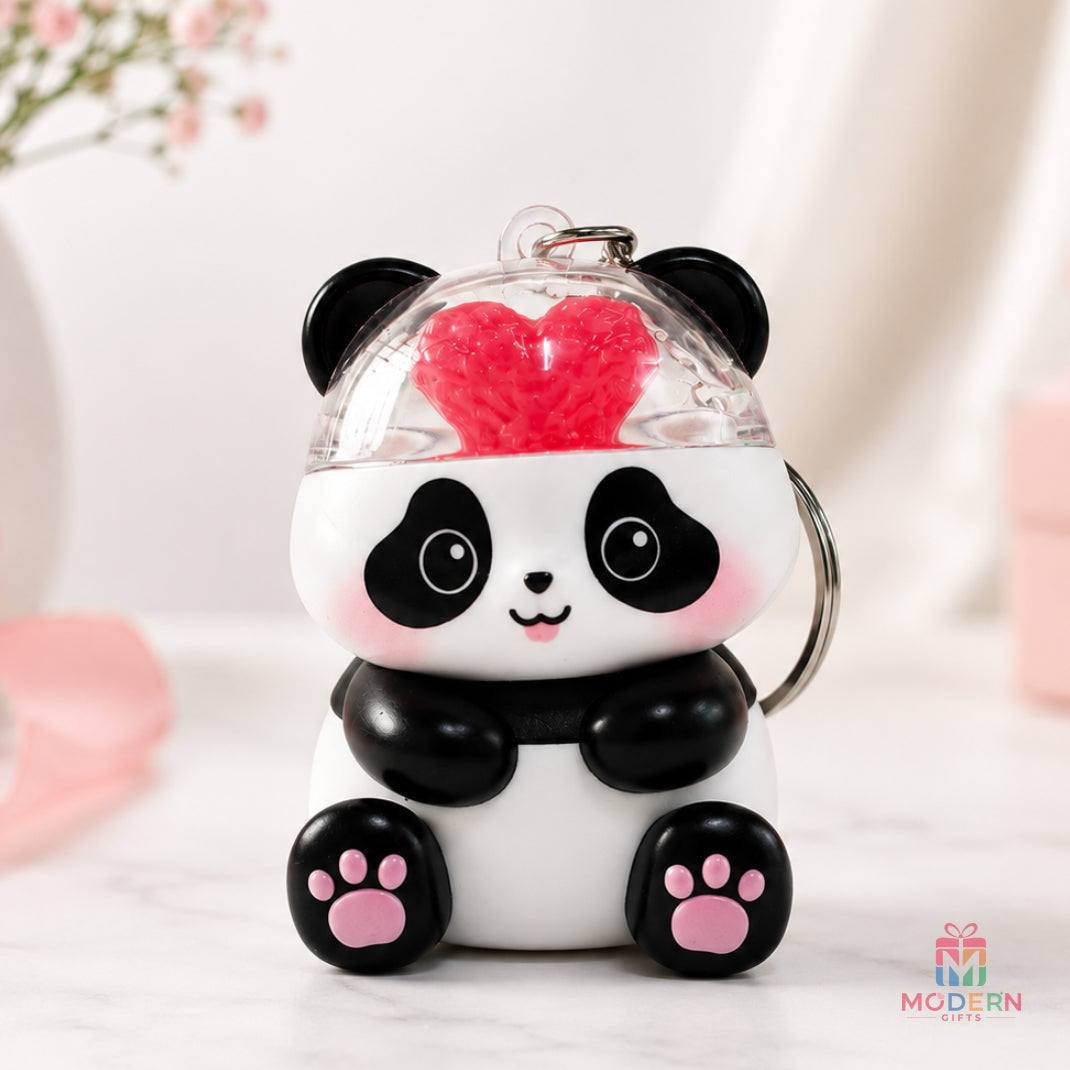 Panda LED Keychain