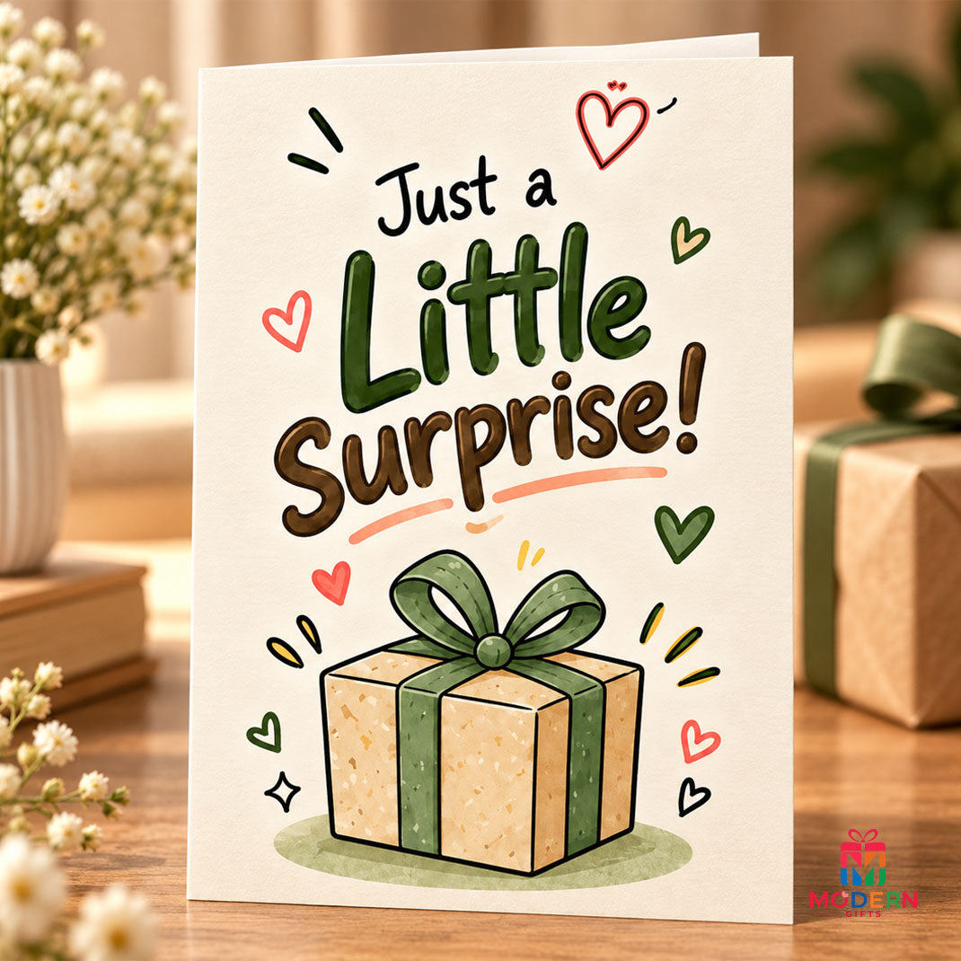 Little Surprise Prank Greeting Card