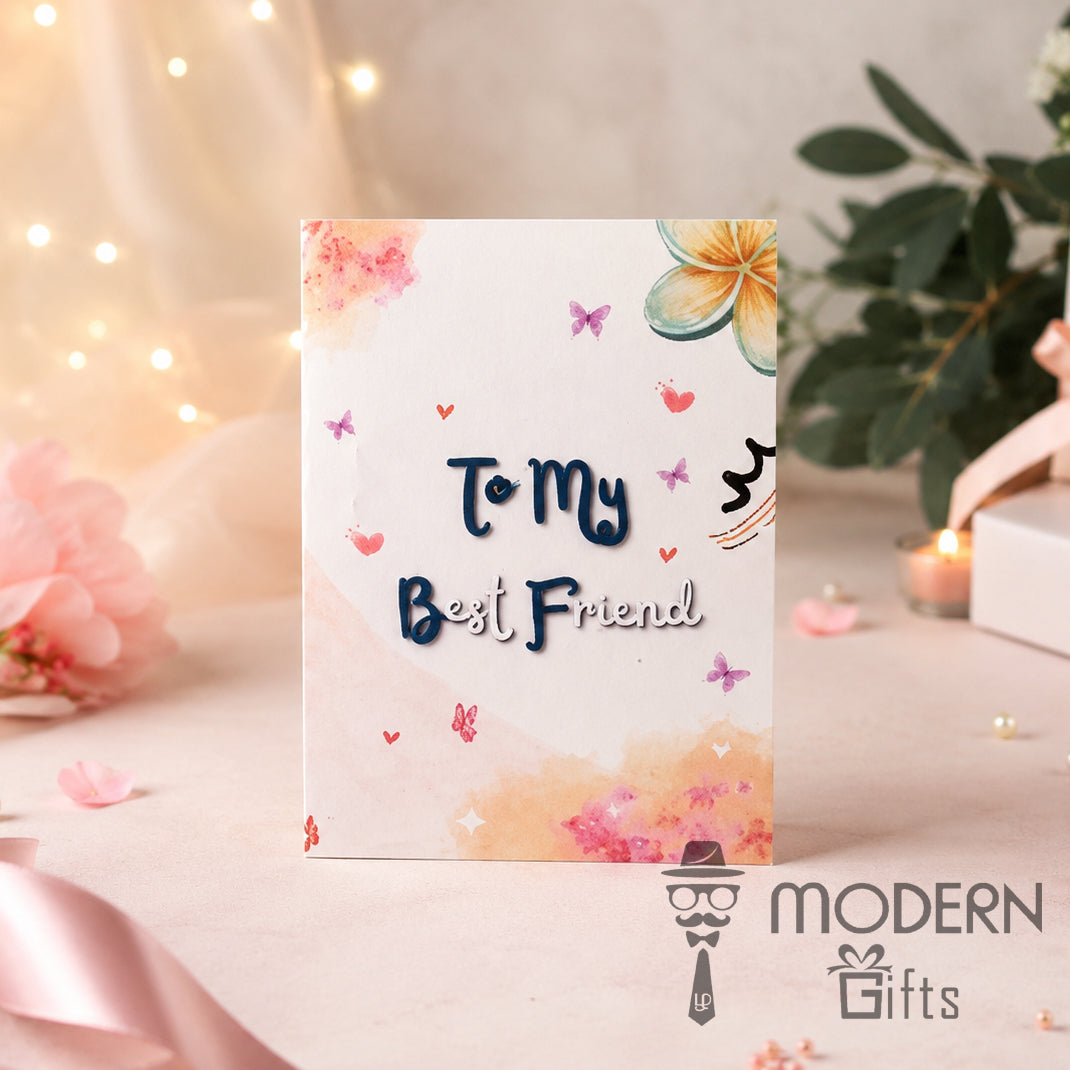 Friendship Spin Challenge Greeting Card