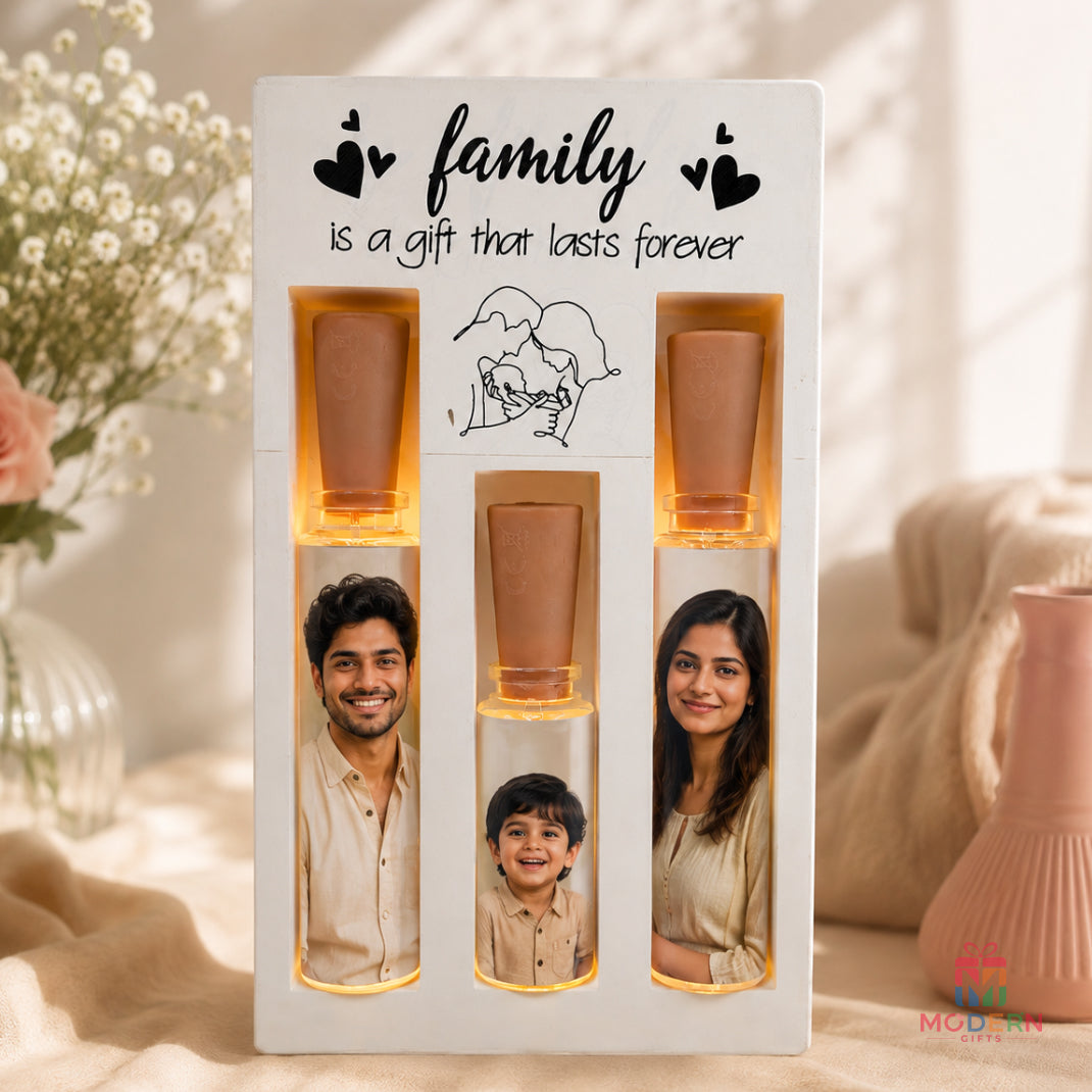 Family Photo Lamp