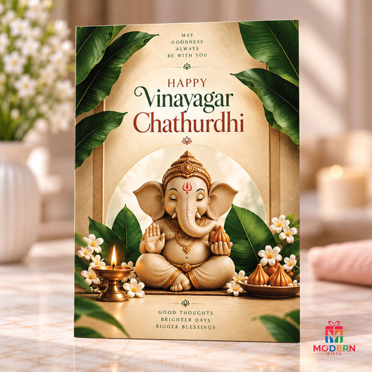 Happy Vinayagar Chathurthi Greeting Card