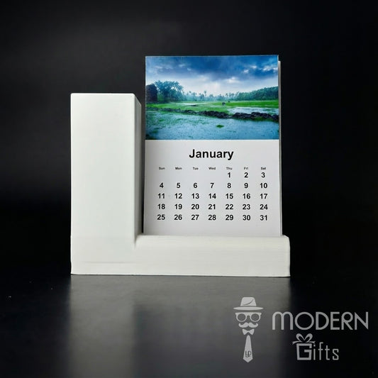Premium Calendar Stand with Pen Holder