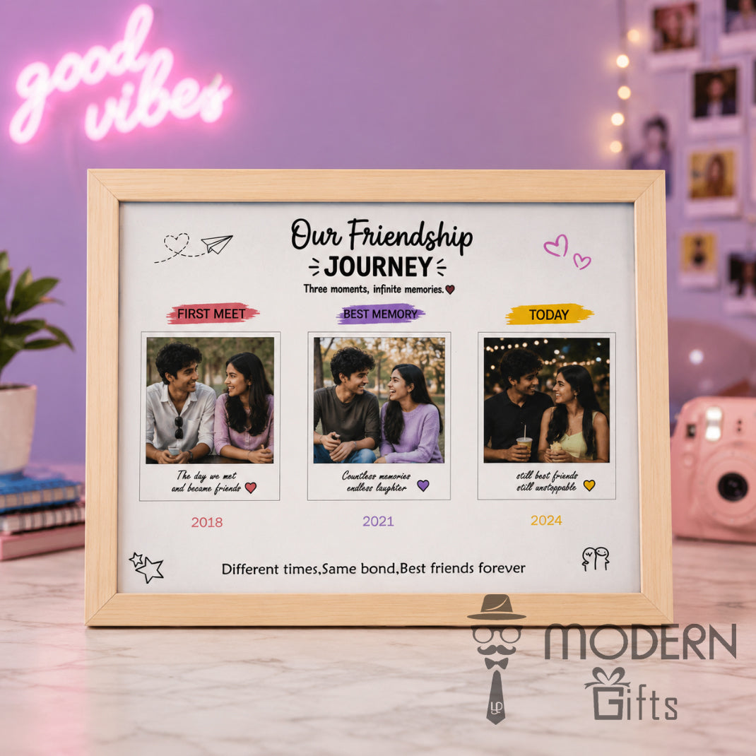 Our Friendship Journey Frame