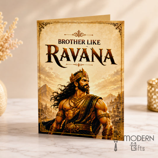 Ravanan Greeting Card