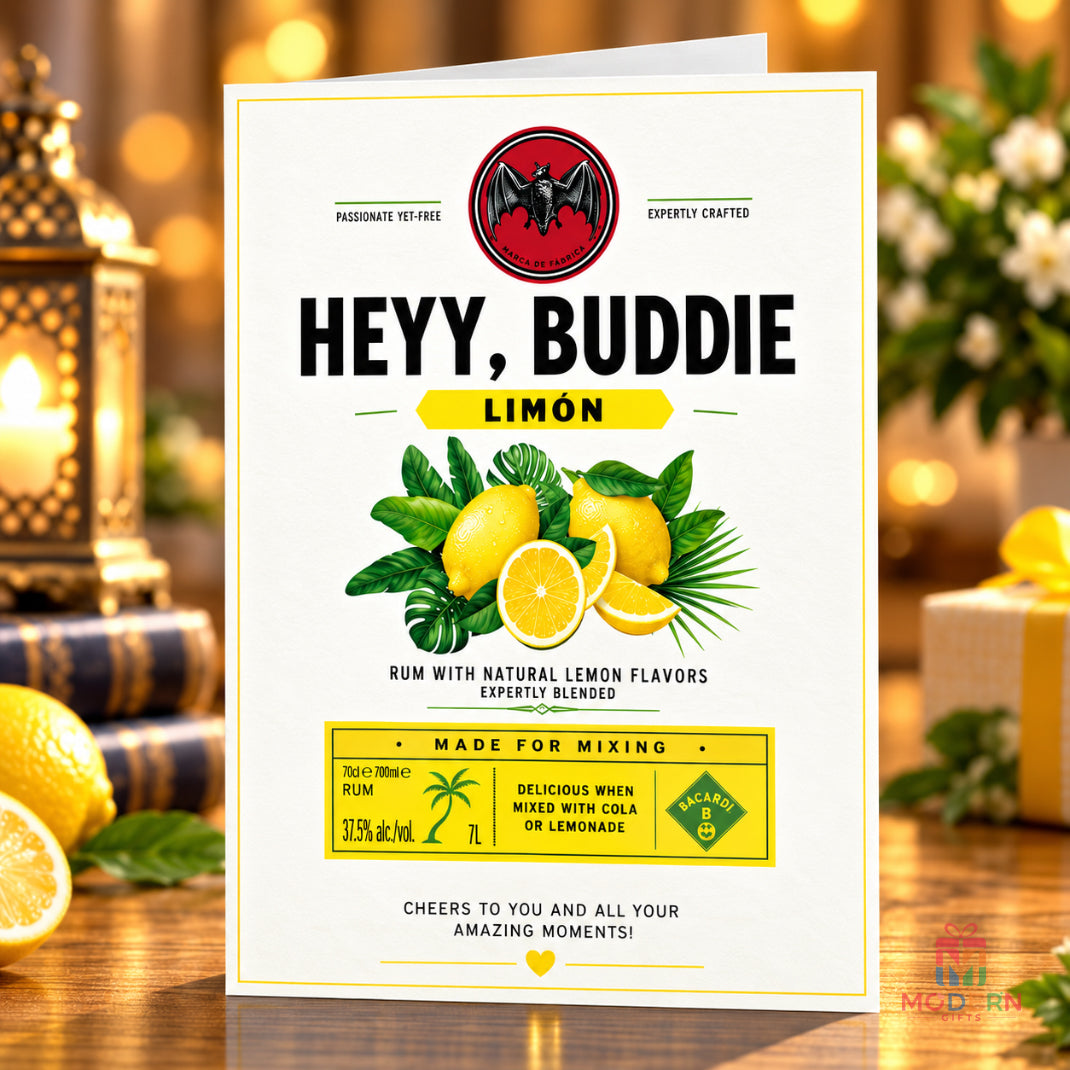 Bacardi Lover Greeting Card