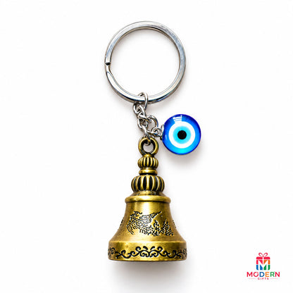 Evil Eye Bell Keychain