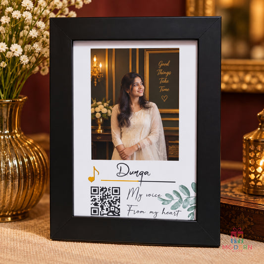 photo frame with personal message