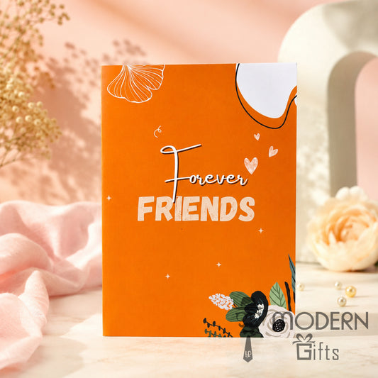 Friendship Greeting Card with photo magnet