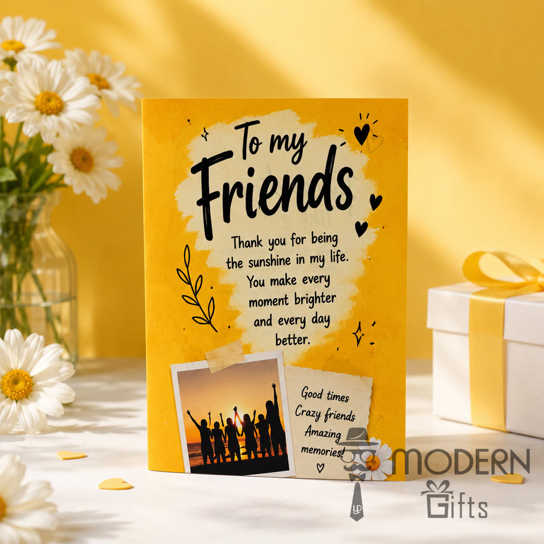 To My Friend Greeting Card With Name Magnet