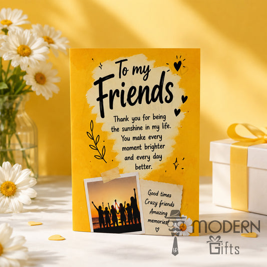 To My Friend Greeting Card With Name Magnet