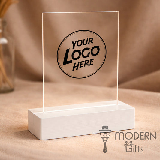 Customized Acrylic Logo Stand