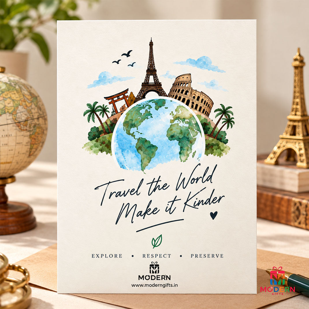 World Tourism Day Greeting Card