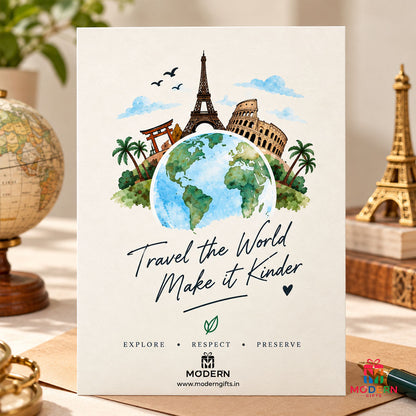World Tourism Day Greeting Card