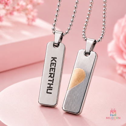 Couple Name Pendant