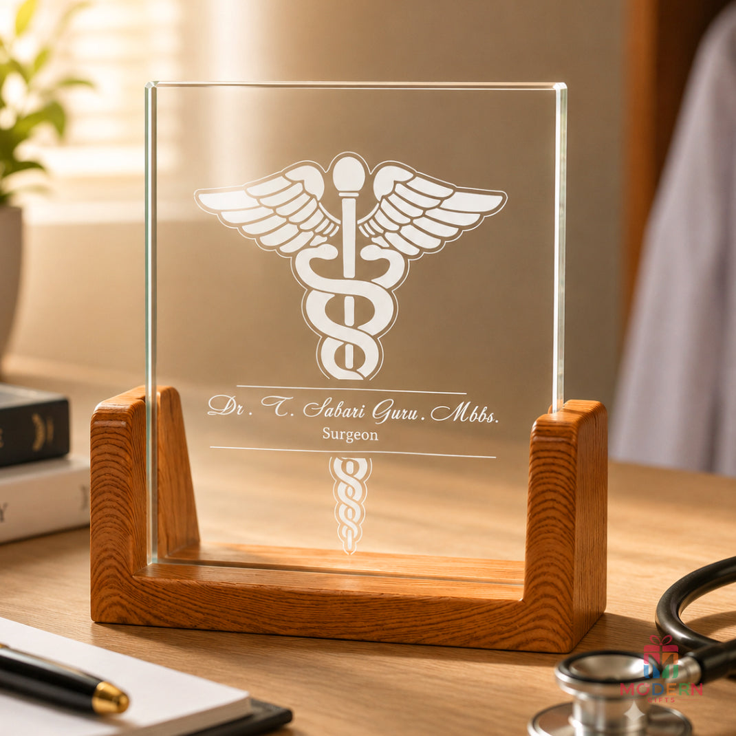 Glass Light Stand For Doctors