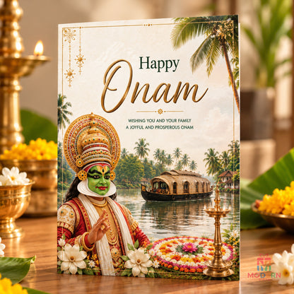Beautiful Kerala-inspired Onam design