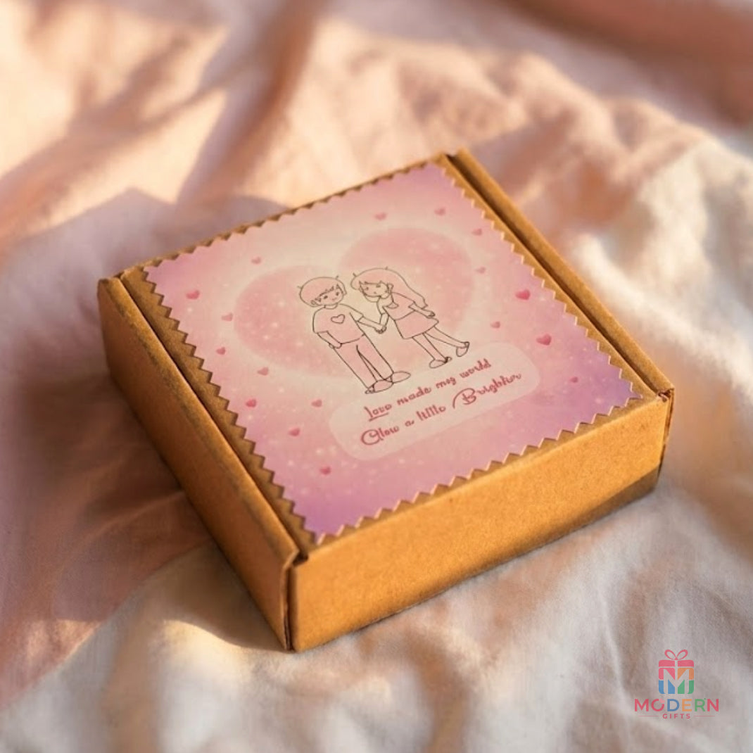Couple Glow Name Magnet