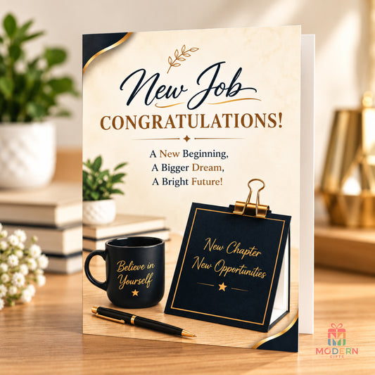 New Job Congratulations Card