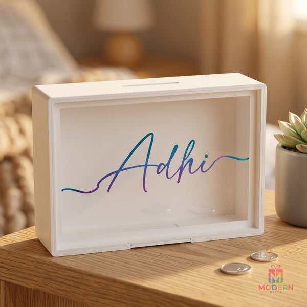 Customized Transparent Money Box