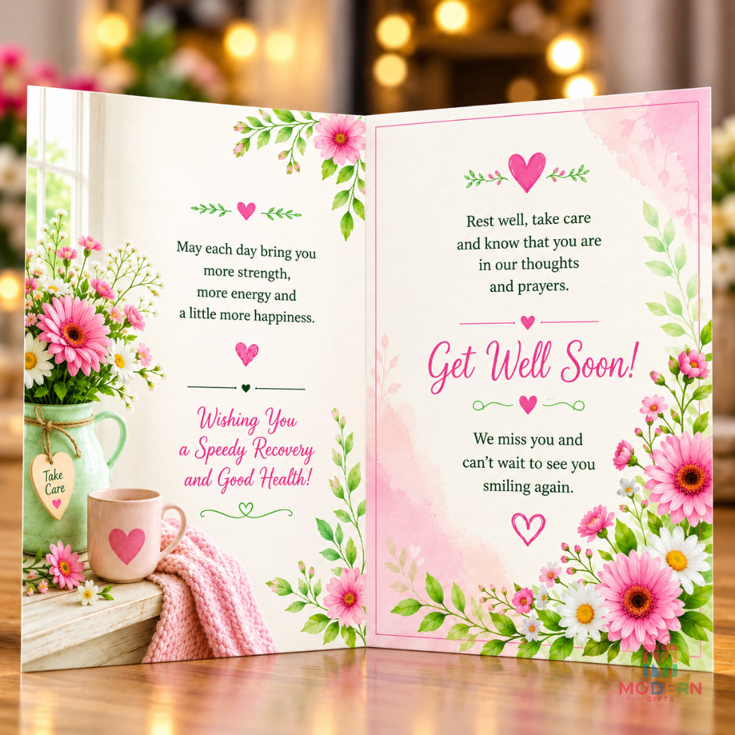 Get Well Soon Greeting Card