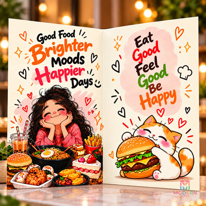 Foodie Lover Greeting Card