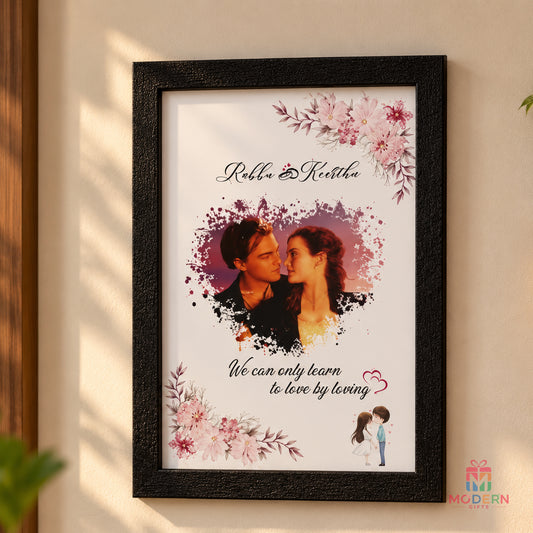 Heart Splash Frame