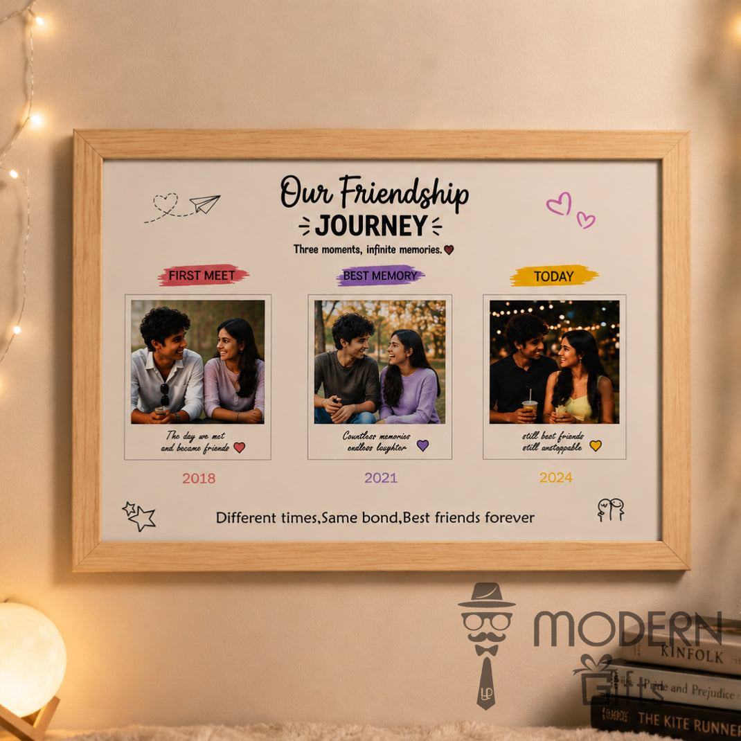 Our Friendship Journey Frame