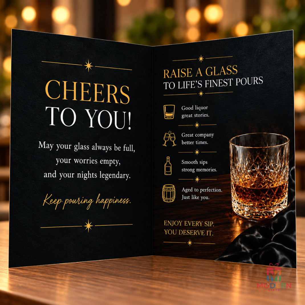 Liquor Lover Greeting Card