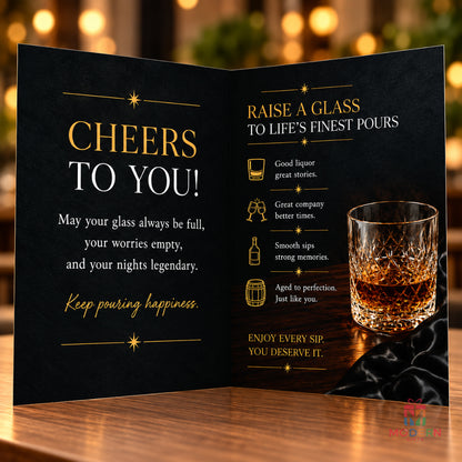Liquor Lover Greeting Card