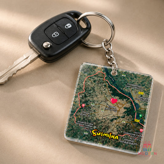 Map Keychain