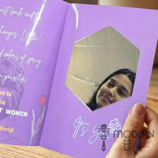 Women’s Day Mirror Card – Theme 2
