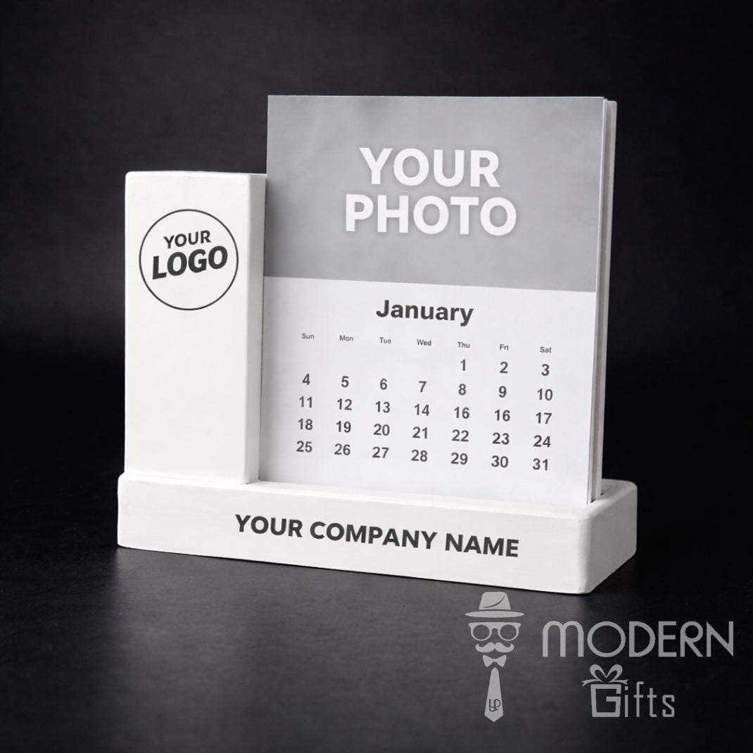 Premium Calendar Stand with Pen Holder