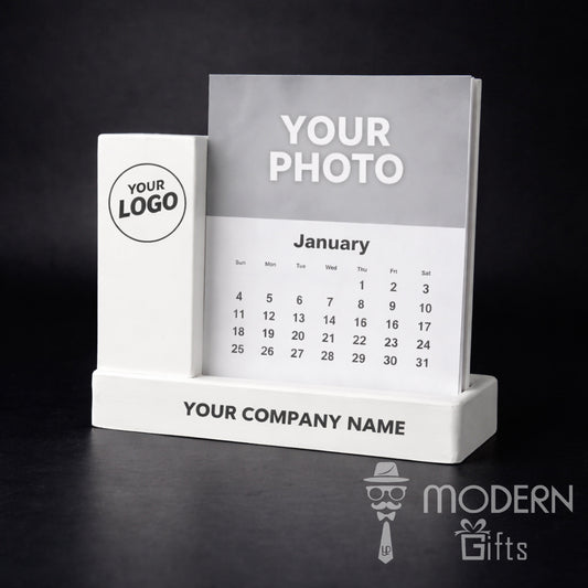 Premium Calendar Stand with Pen Holder