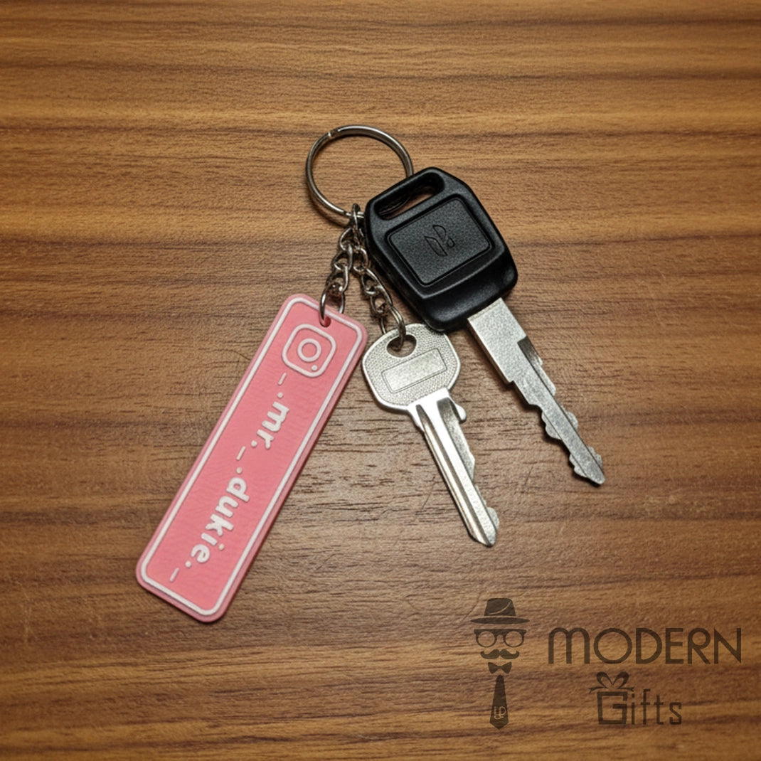 Instagram keychain