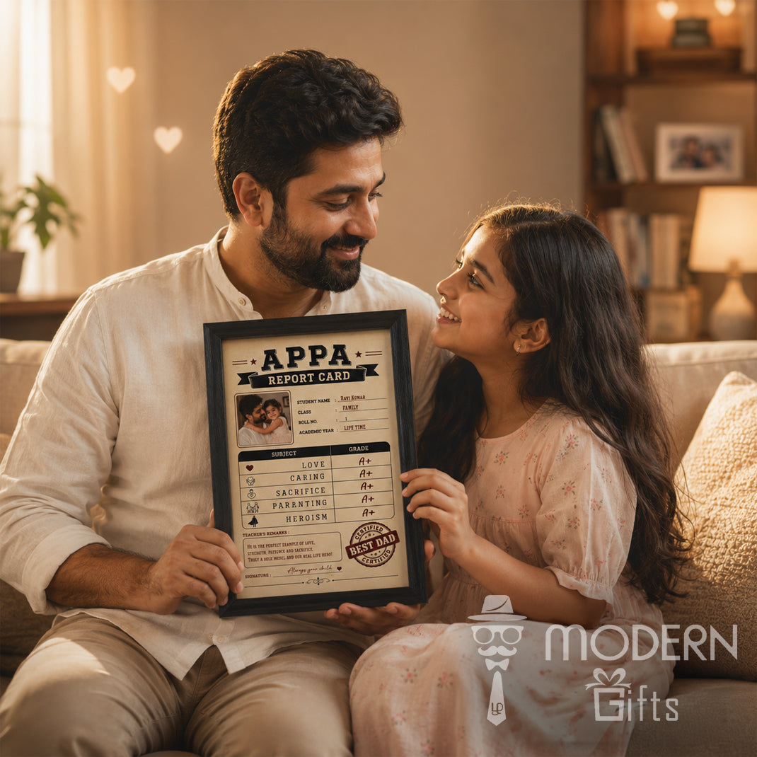 Appa Report Card Frame