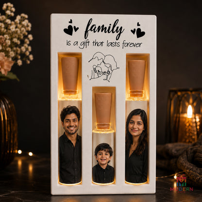Family Photo Lamp