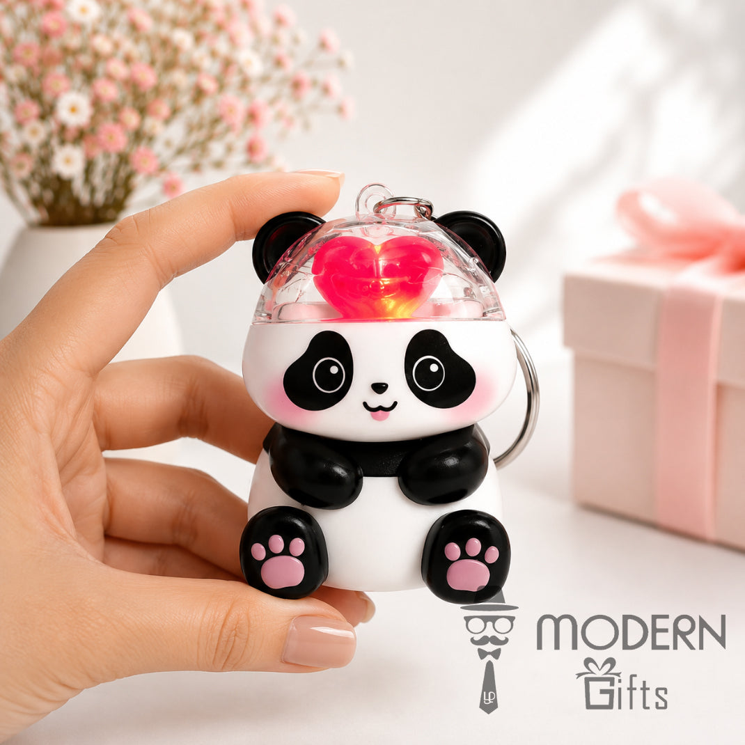 Panda LED Keychain