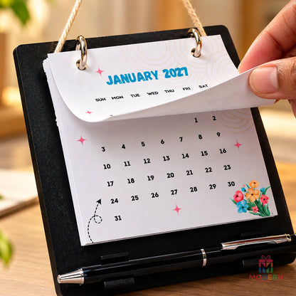 Hangar Calendar With Pen