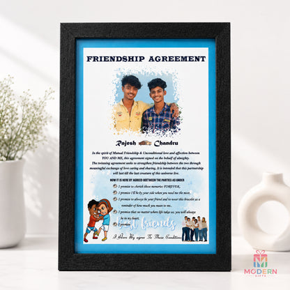 Friendship Agreement Frame