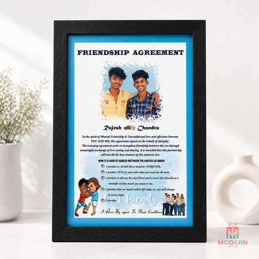 Friendship Agreement Frame
