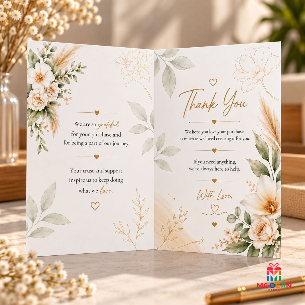 Thank You for Your Order Greeting Card