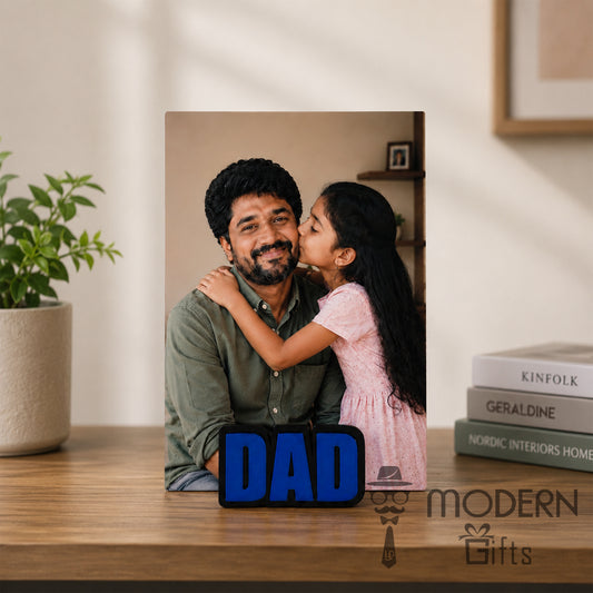Dad Magnetic Photo Stand