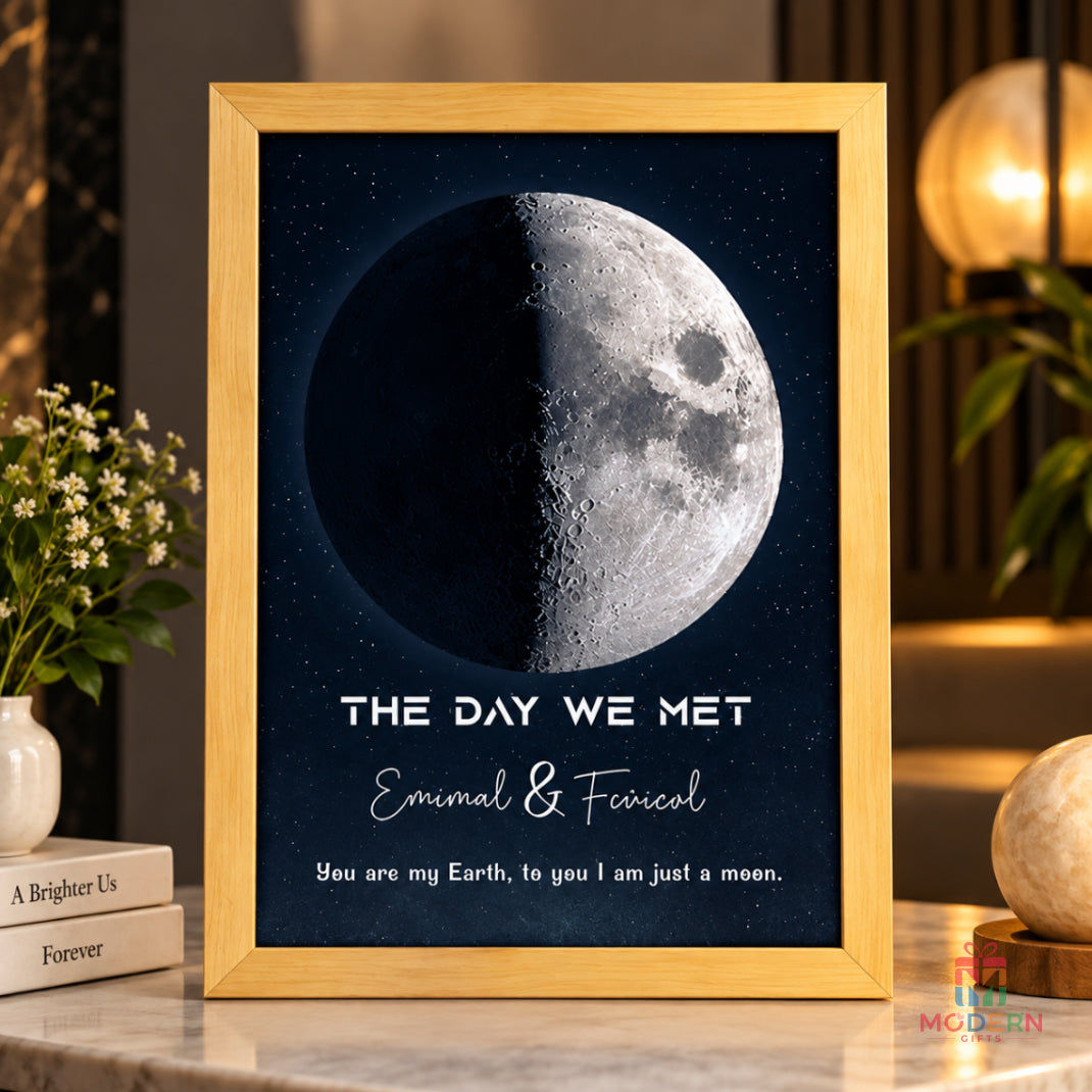 Customized Moon Frame
